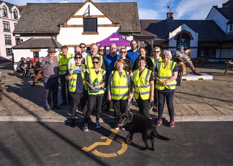 Sight Matters celebrated the 5th year of the walk which raises thousands of pounds for the charity