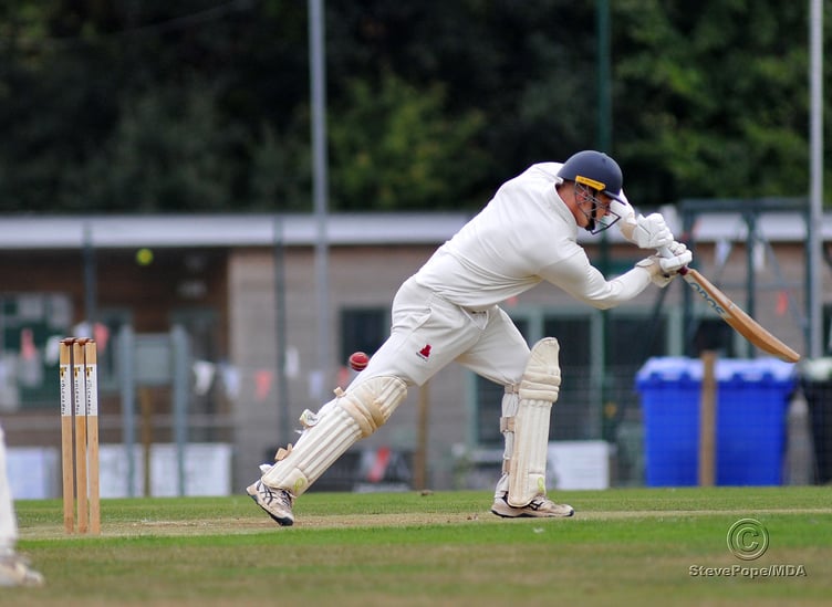 Photo: Steve Pope MDA030922G_SP009 Tolchards Devon Cricket League Premier Division. Bovey Tracey versus Paignton. Paignton's Harry Ward