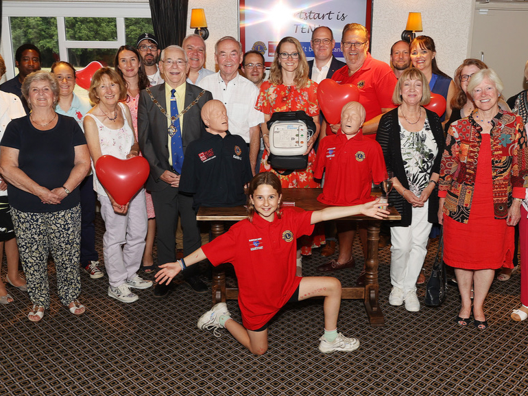 Be a lifesaver and sign up to Heartstart Farnham Lions course