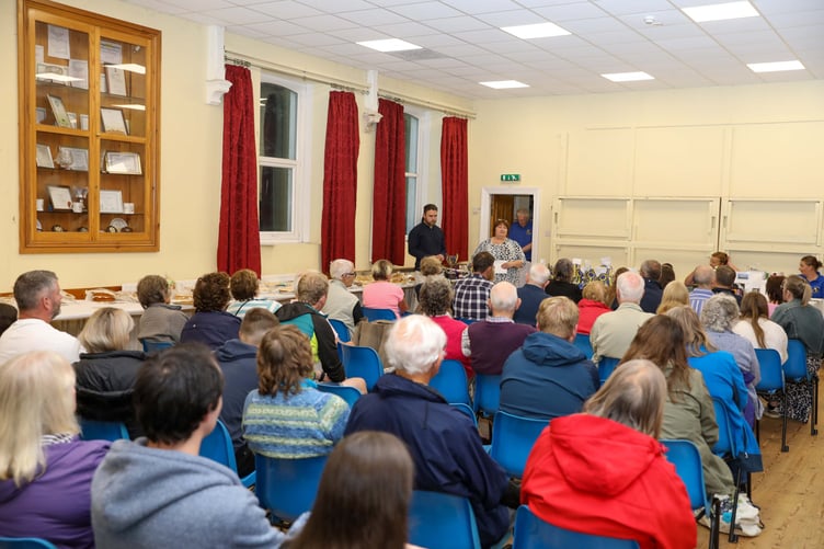Trudi Hudson from the Roy Castle Lung Cancer Foundation. St John’s Produce Show 2022. Photo by Callum Staley (CJS Photography).