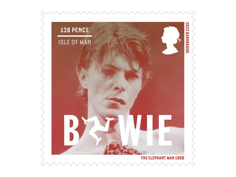 David Bowie played the part of the real-life Joseph 'John' Merrick in Bernard Pomerance's 1977 play The Elephant Man.