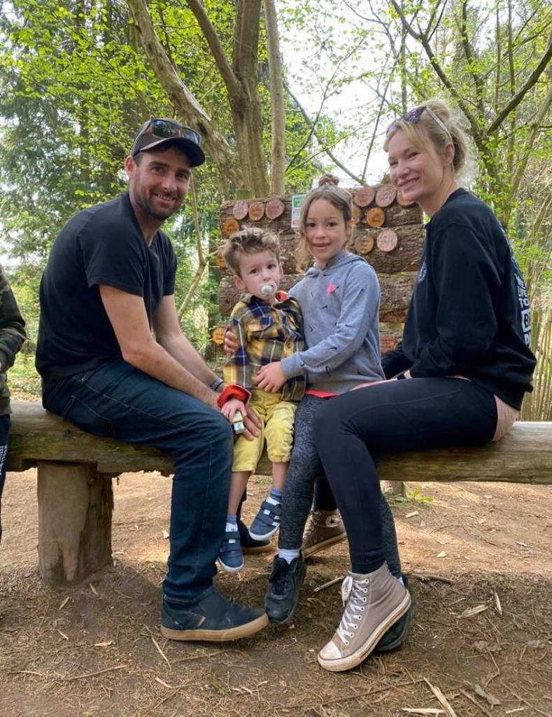 Rune Johnstone with his family, Dad Russell, Mum and sister Aysa.
ties with John Ware story (September 2022)