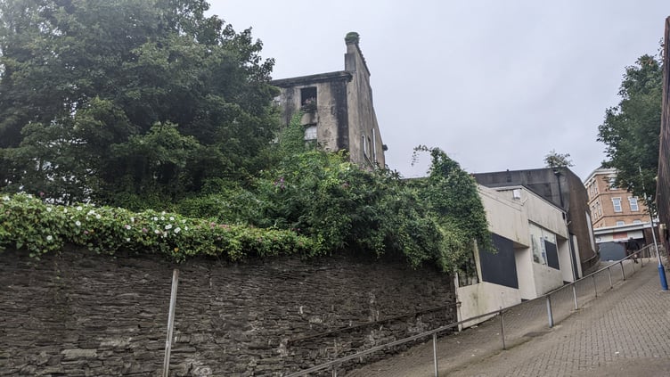 Planning applications also included the buildings behind Finch Road