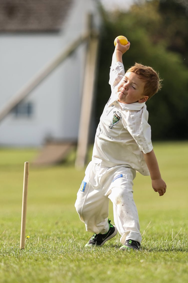Meet the three-year-old cricket sensation - who started bowling before he could walk and wears a size tiny in his adorable cricket gear. Korey Adams has playing the popular sport since he was just 12 months old and hopes to travel around the world with the England team - when he can finally fit into his cricket kit. St Briavels, Gloucestershire. See SWNS story SWSMcricket; Meet the cricket sensation aged THREE - who started bowling and batting before he could walk. Korey Adams has playing been playing the game since he was 12 months old and wants to represent England. The little superstar is not even old enough to attend nursery but has already turned out for an an under 11s game. And during that clash he took two wickets for just three runs - and was 12 not out. The pint-sized all rounder regularly practices bowling and batting alongside his older peers. He does not yet play for a regular team as he is too young - but joins in during practice games at his dad's club St Briavels. Korey has played one match fo