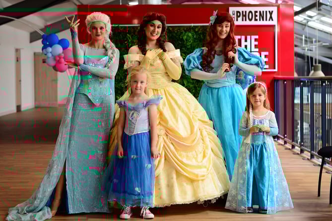 Princess party at The Shed in Bordon, September 2022.