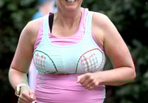 Dashing in pink: ‘Great turnout’ for fundraiser