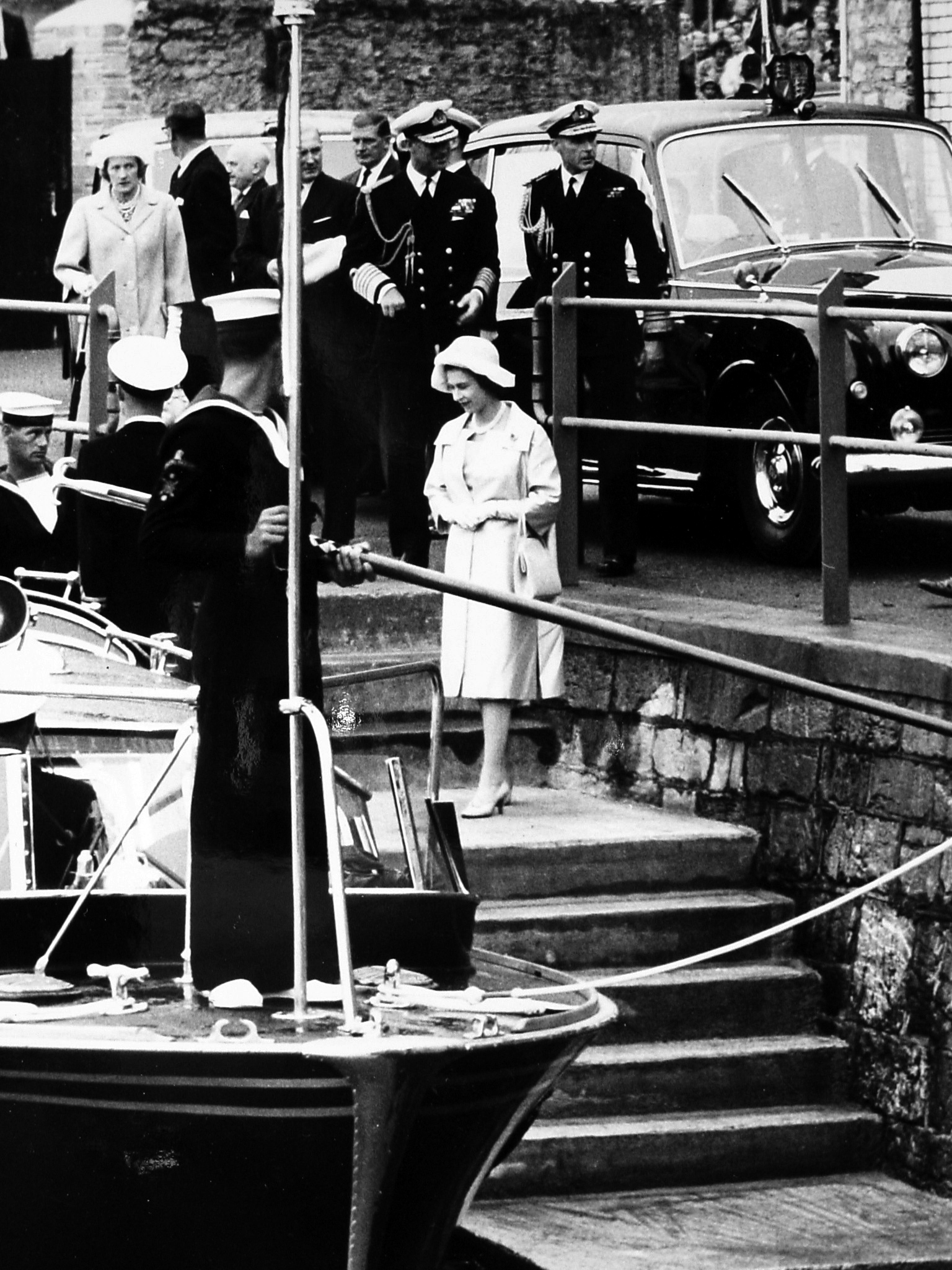 Preparing to embark on the Dart July 27 1962