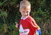 Ioan walks to help other children