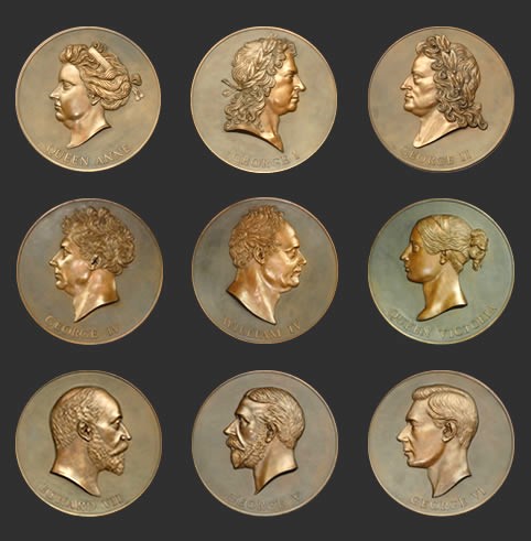 Some of the other Royal Box images created by Andrew Sinclair for The Royal Box at Ascot.