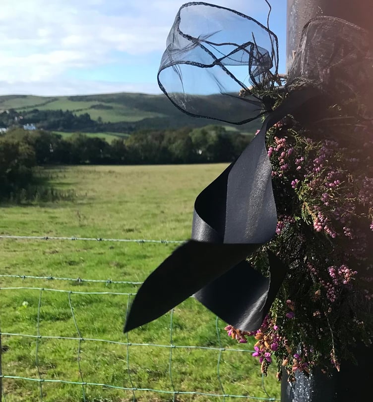 Floral tribute to the Queen