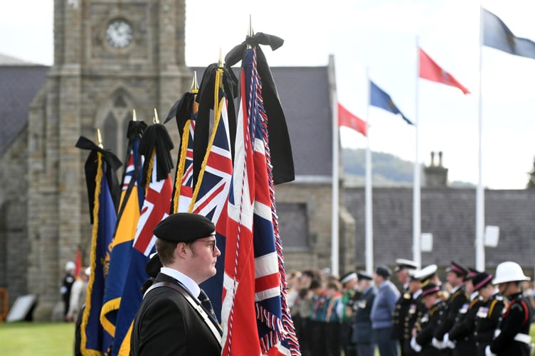 The second Proclamation of King Charles III as Lord of Mann at Tynwald Hill, St John’s, on Friday, September 16 2022 -
