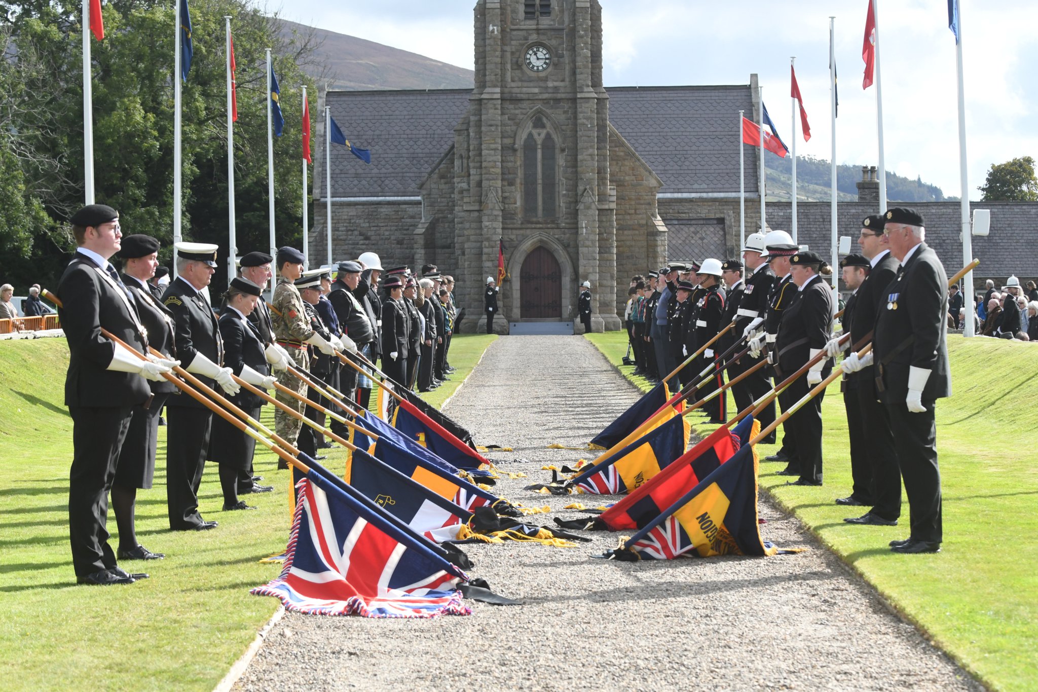The second Proclamation of King Charles III as Lord of Mann at Tynwald Hill, St John’s, on Friday, September 16 2022 -