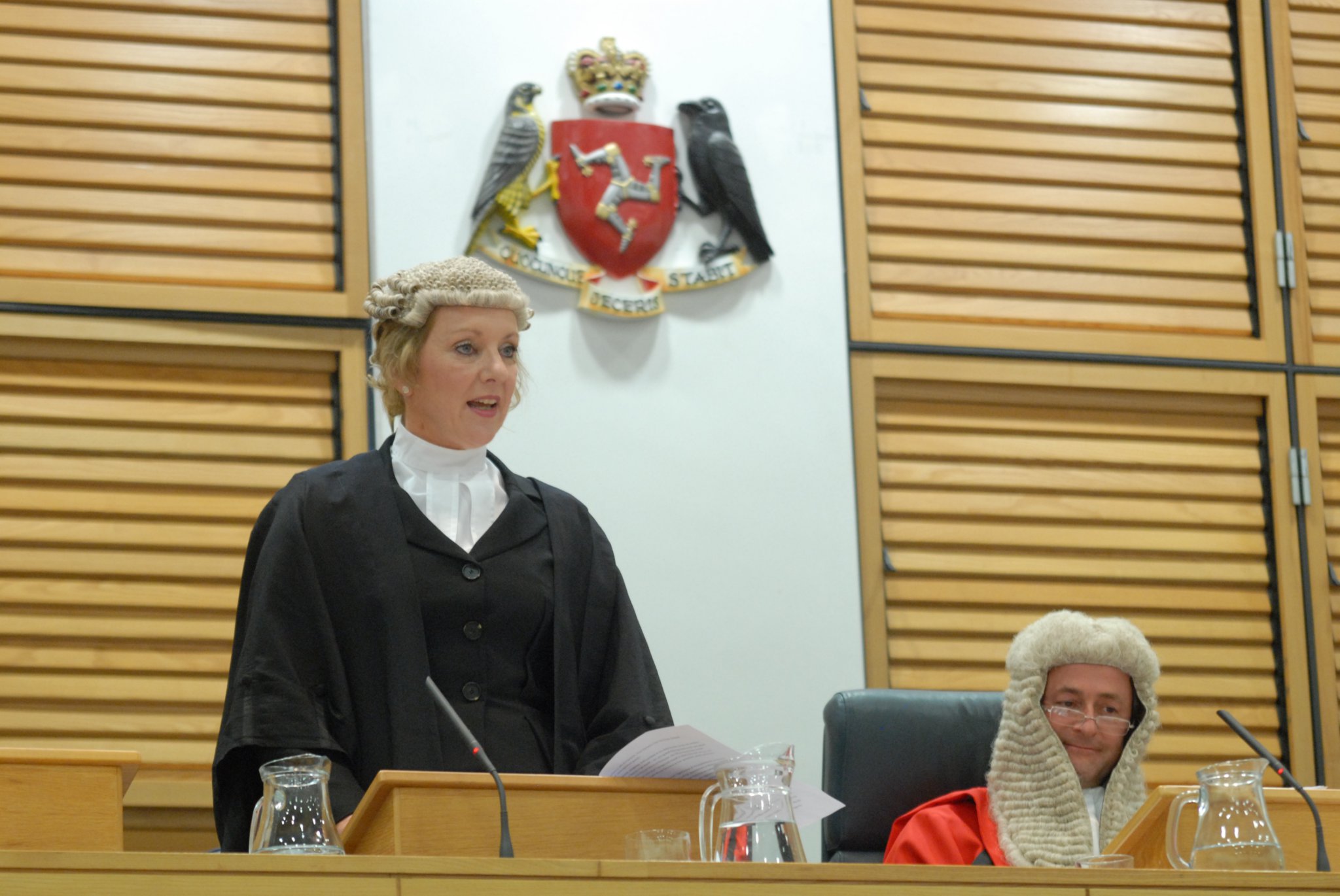 The Ceremony of the Administration of Oaths for the Appointment of Jayne Hughes as Deputy High Bailiff
Douglas Courthouse