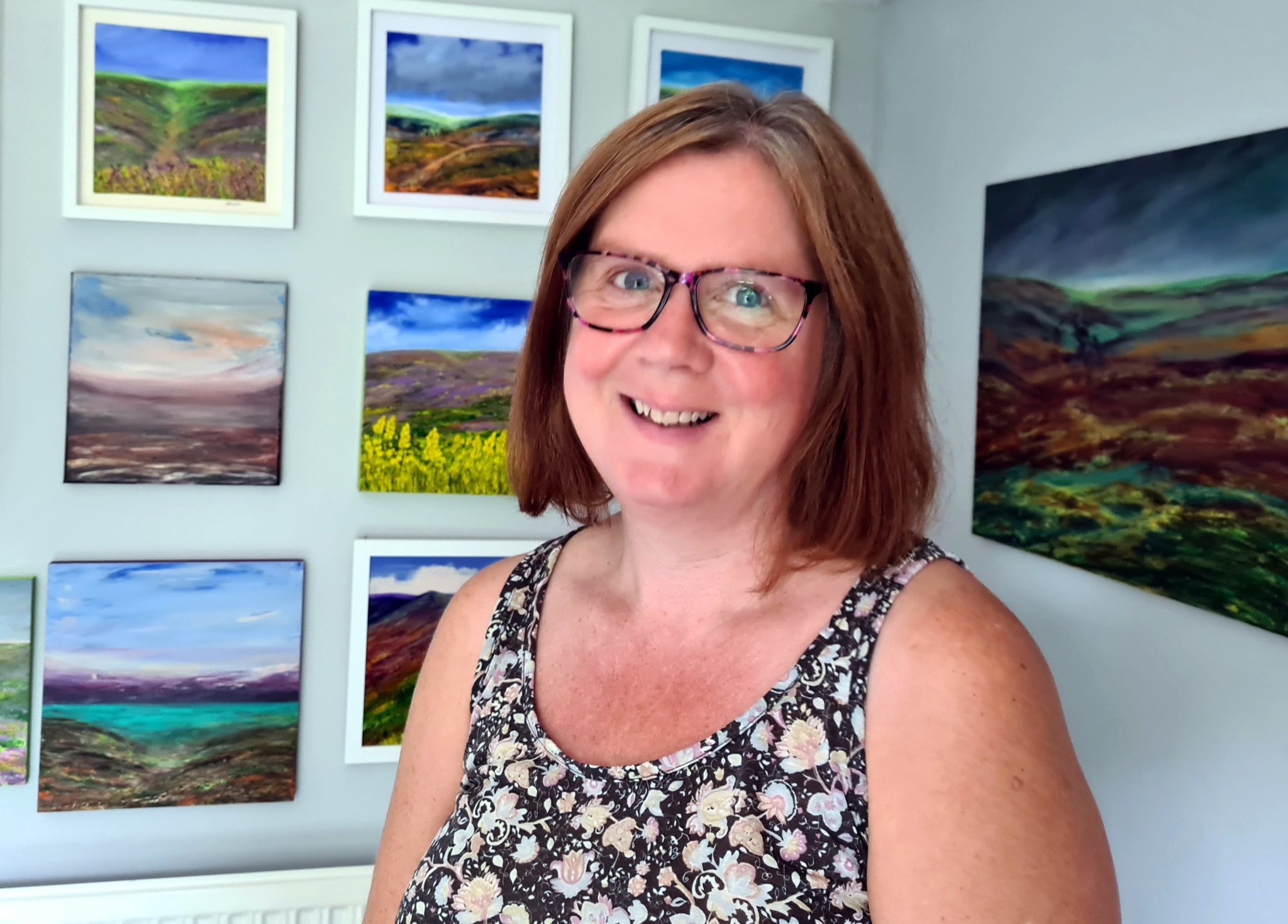 North Tawton artist Jo Purdue