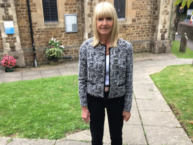 St Stephen’s Church Shottermill volunteer Fiona Short