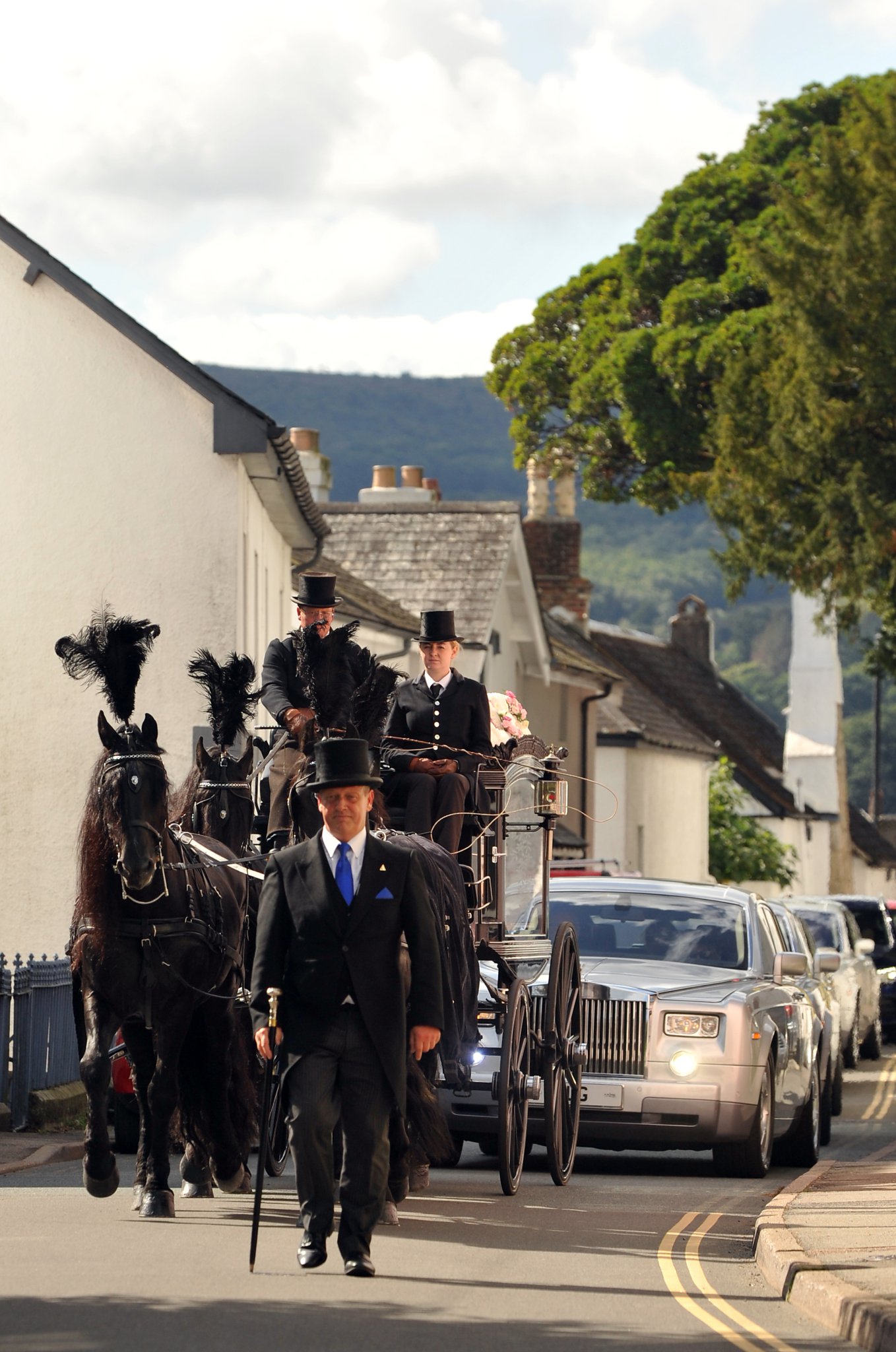 Photo: Steve Pope MDA160922A_SP009
Funeral of Ellen Small at Bovey Tracey