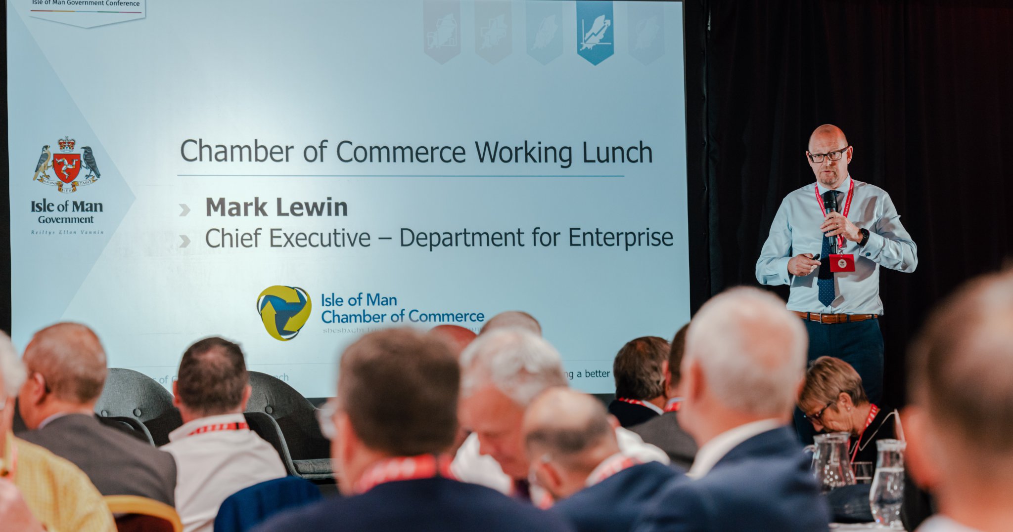 Local business were also represented at the conference. Photo: David Lovelady