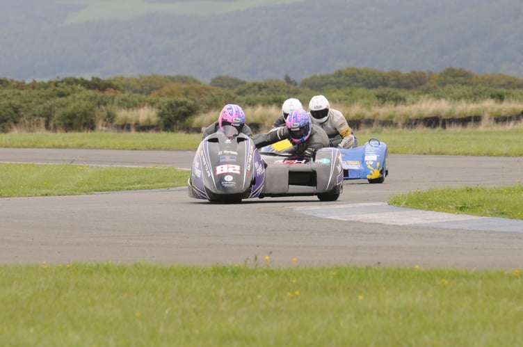 Craig Melvin and Stuart Christian won the Isle of Man Centre Sidecar Championship for the third time in nine years (Photo: John Watterson)
