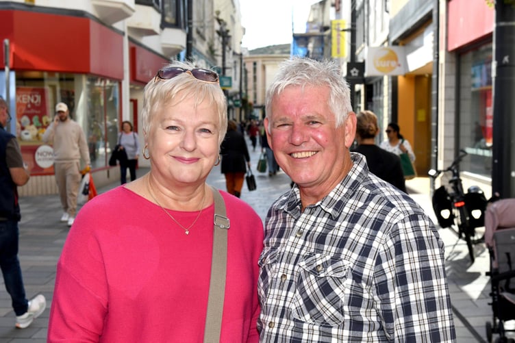 Public opinions on direct flights to the island - Shirley Dunwell and Neil Dunwell (Douglas)