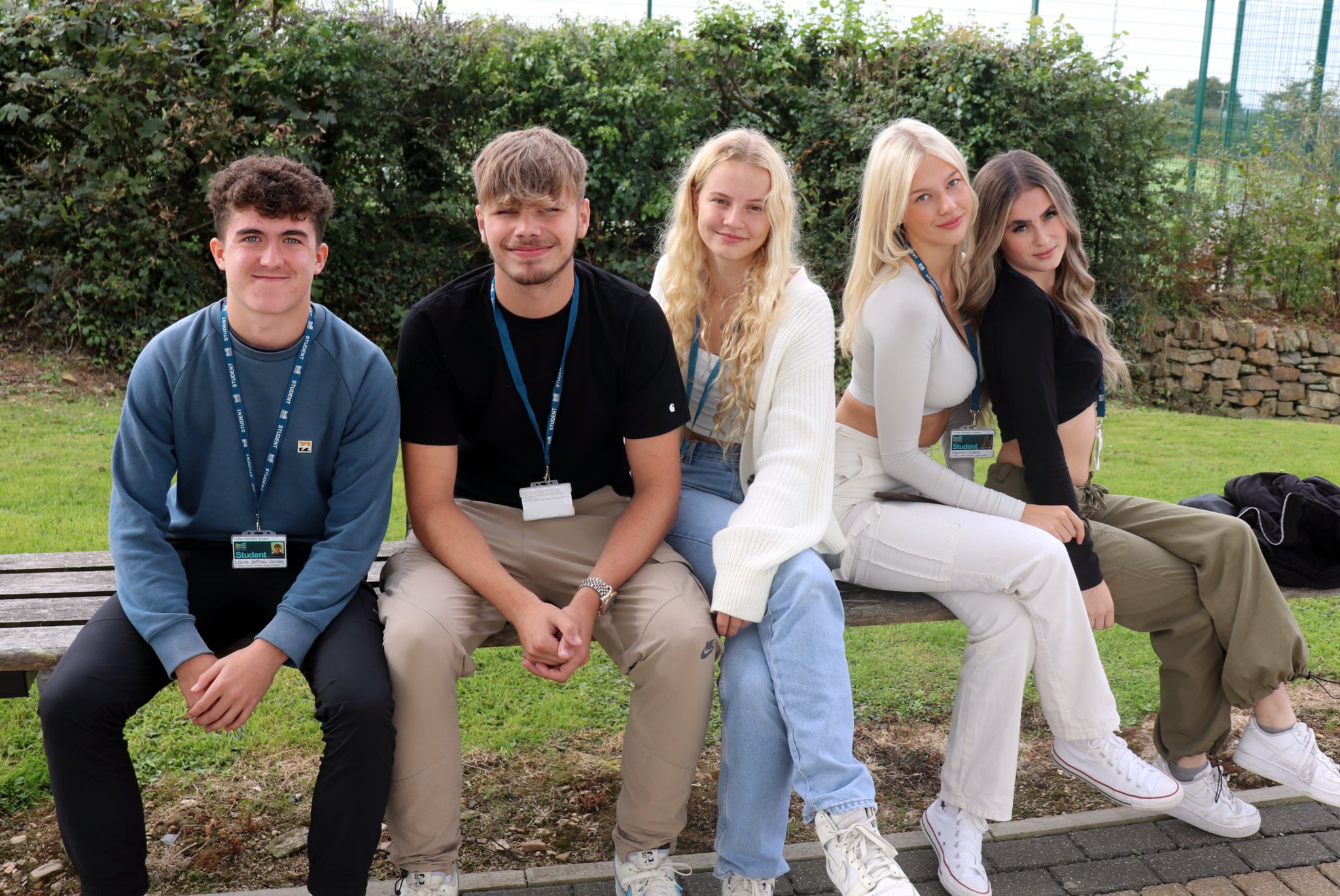 Pictured are some of the new cohort