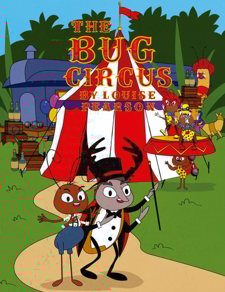Cover of The Bug Circus by Louise Pearson.