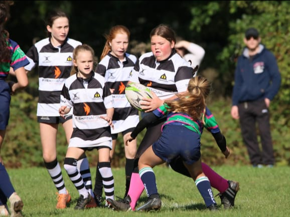 Farnham U11 Girls at the Guildford Festival