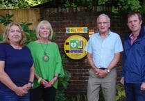 Defibrillator installed on Grayshott estate
