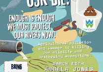 Angler Tiggy fears for the future  of the River Usk