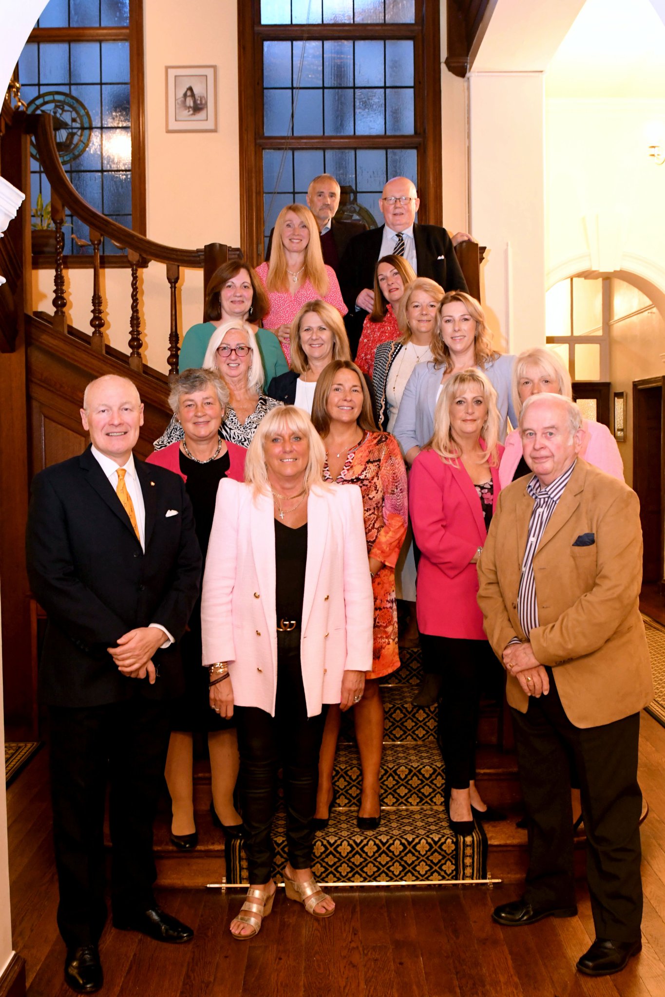 A reception at Government House to celebrate 10 years of the Manx Breast Cancer Support Group - the MBCSG committee
