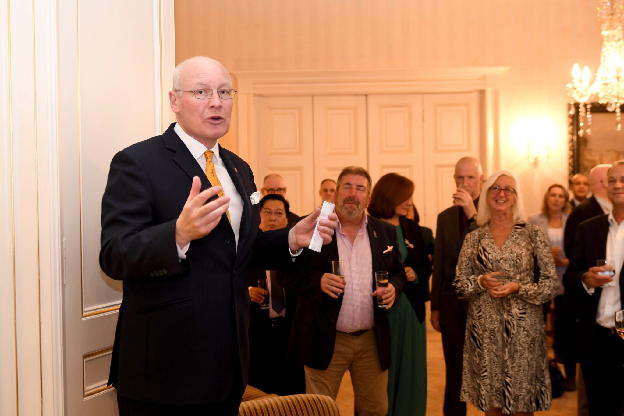 A reception at Government House to celebrate 10 years of the Manx Breast Cancer Support Group -