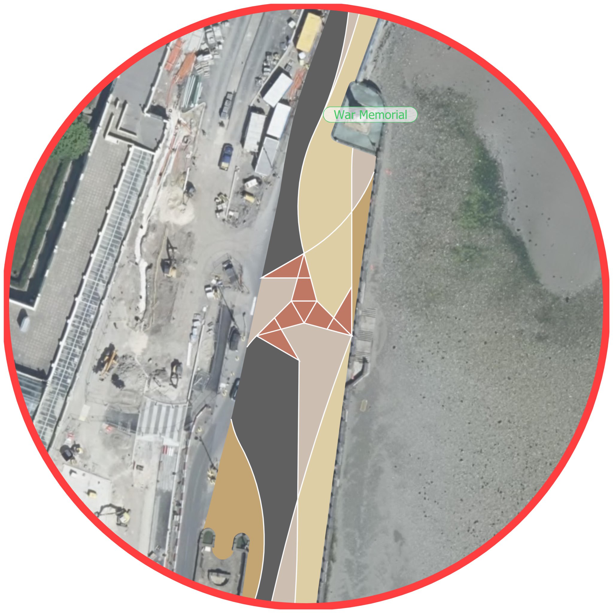 The designs take inspiration from mythology, including the triskelion, a piece of Manx iconography that would be central to the promenade walkway designs