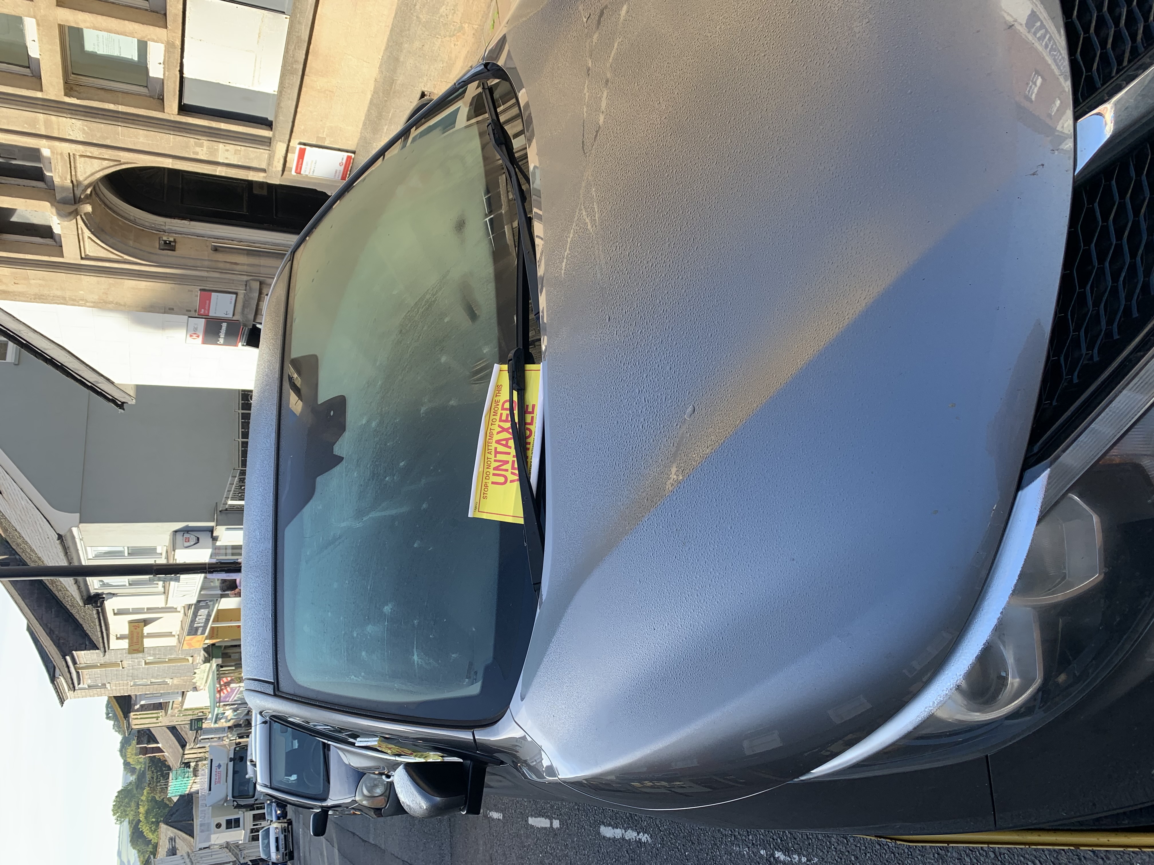 Clamped cars in Kingsbridge