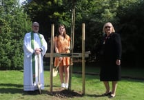 Tree planted at Fernhurst church in tribute to Queen Elizabeth II