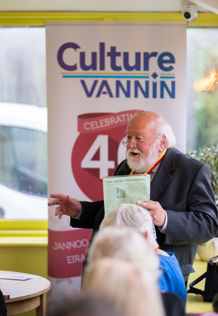 Winner of the RBV award and architectural historian Peter Kelly spoke at the event