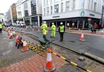Protests mean taxi rank stays