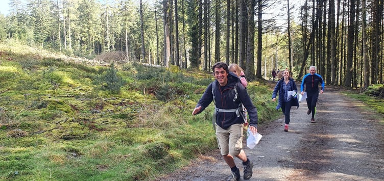 The Isle of Man Orienteering Klubb in South Barrule