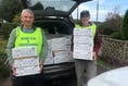 200 shoeboxes from Crediton Boniface Rotary for displaced people