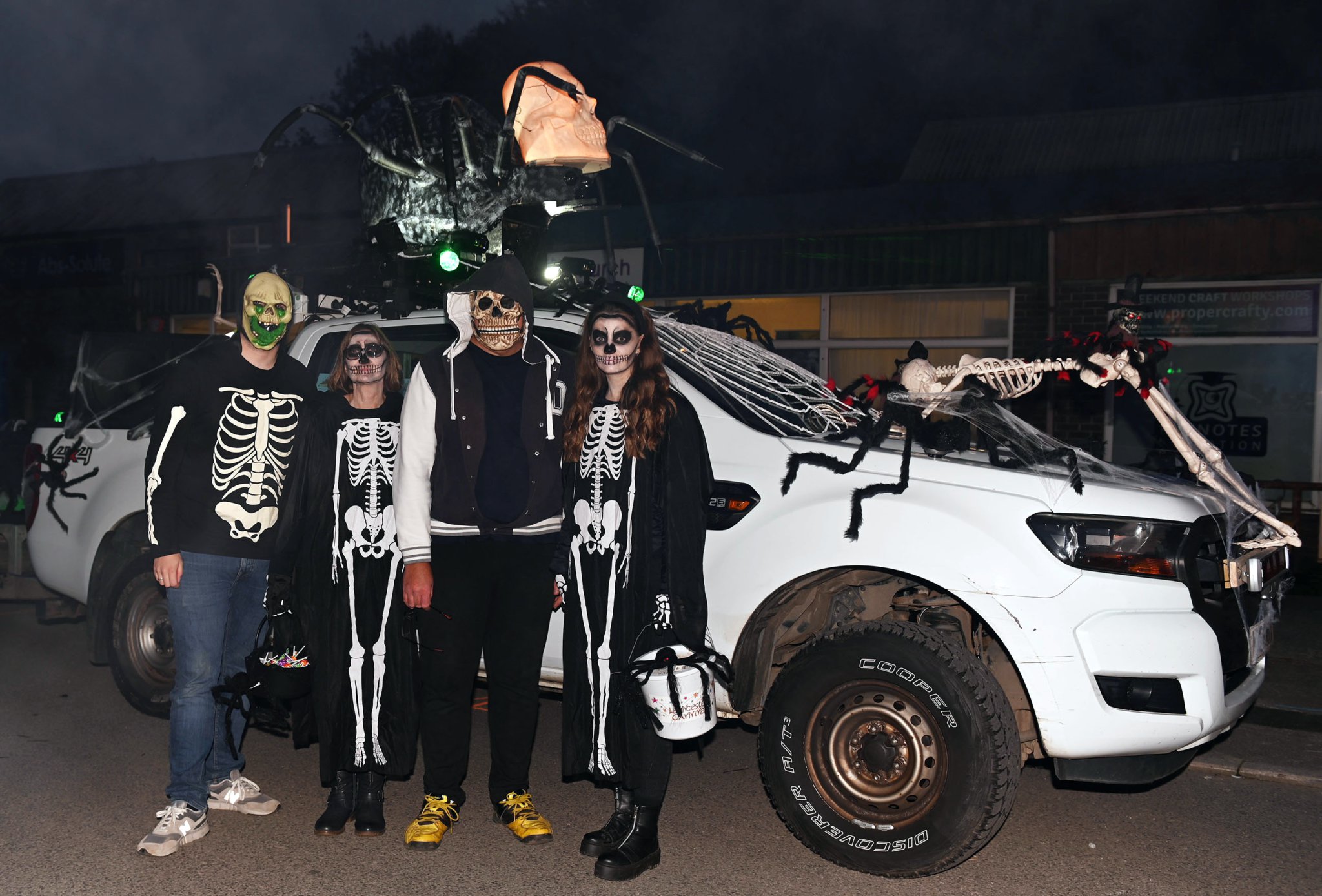 Heading off for a early Haloween Party