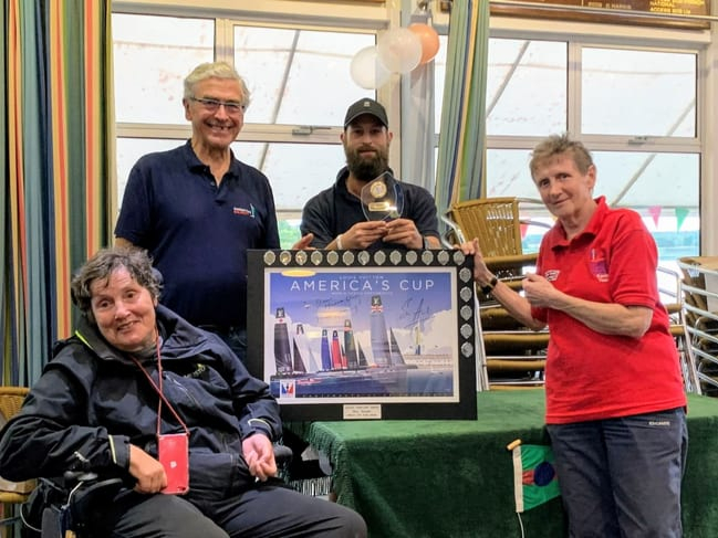 Tessa Watkiss (left), Simon Crowther, Mike Everitt and Lindsay Burns
