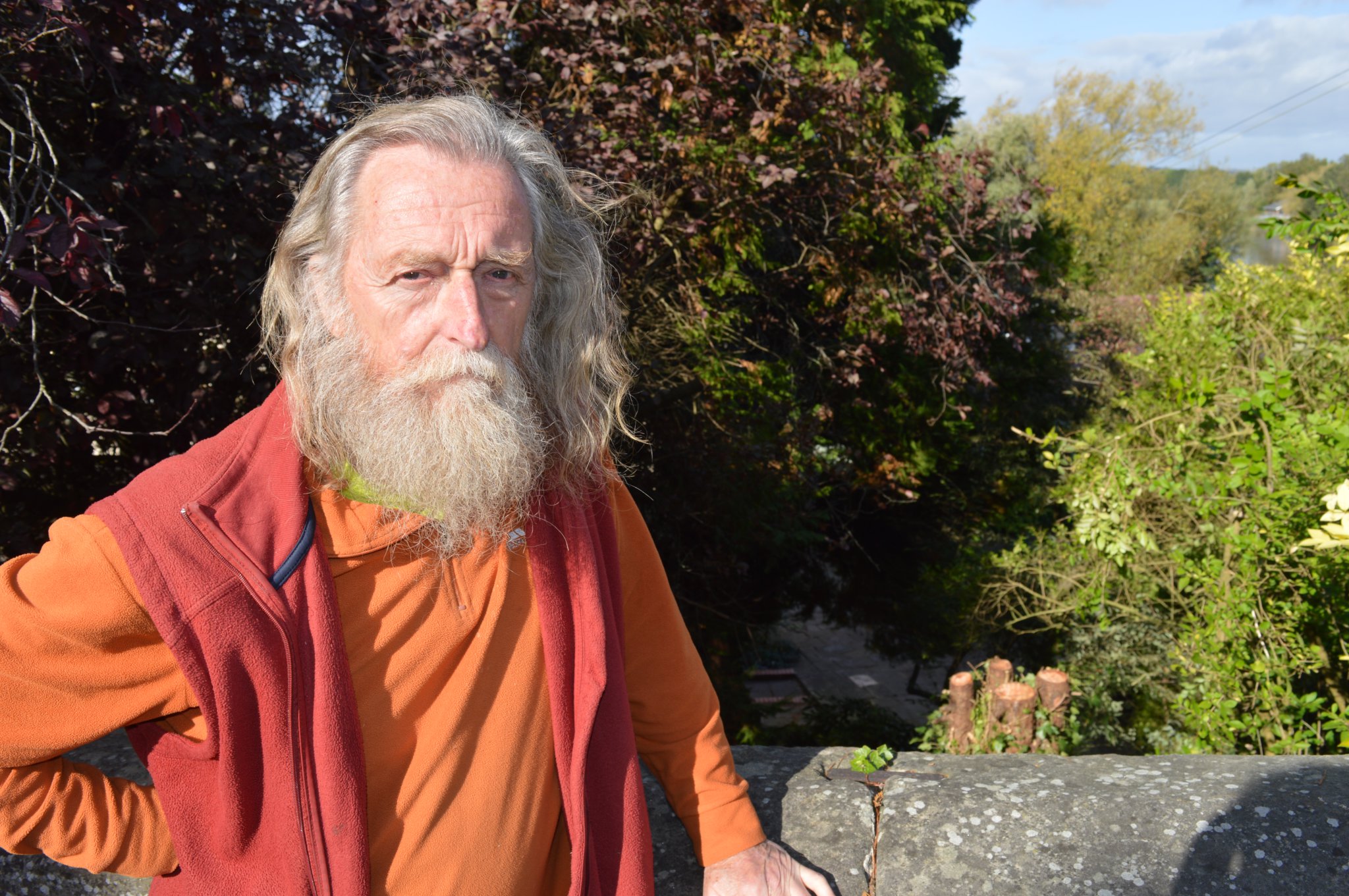 Cllr Rob Taylor has spent countless hours building up and maintaining the Thomas Blake Memorial Garden