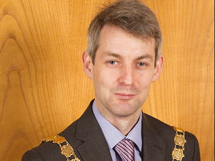 Surrey County Council Lib Dem opposition group leader and councillor for Woking South, Will Forster