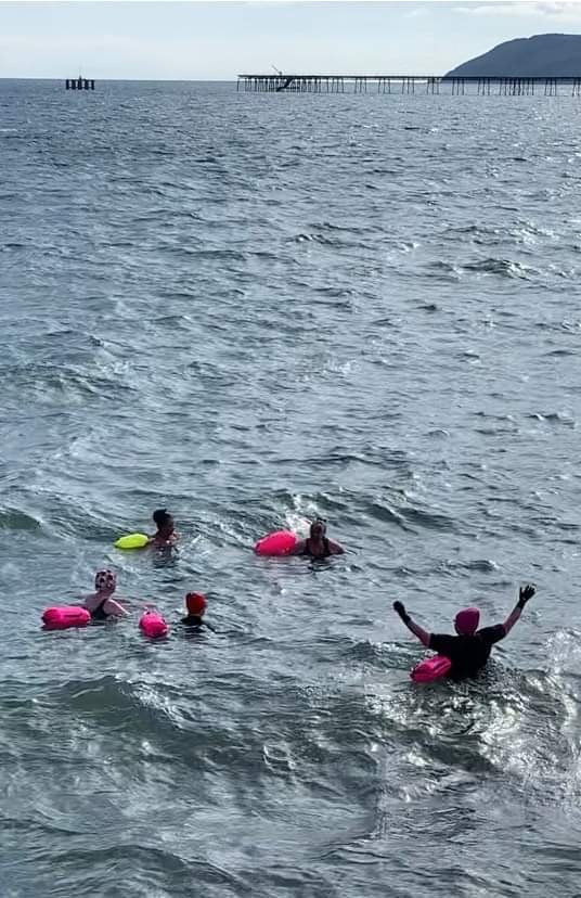 The Northern Dippers sea swimming group has grown from five to over 80 members