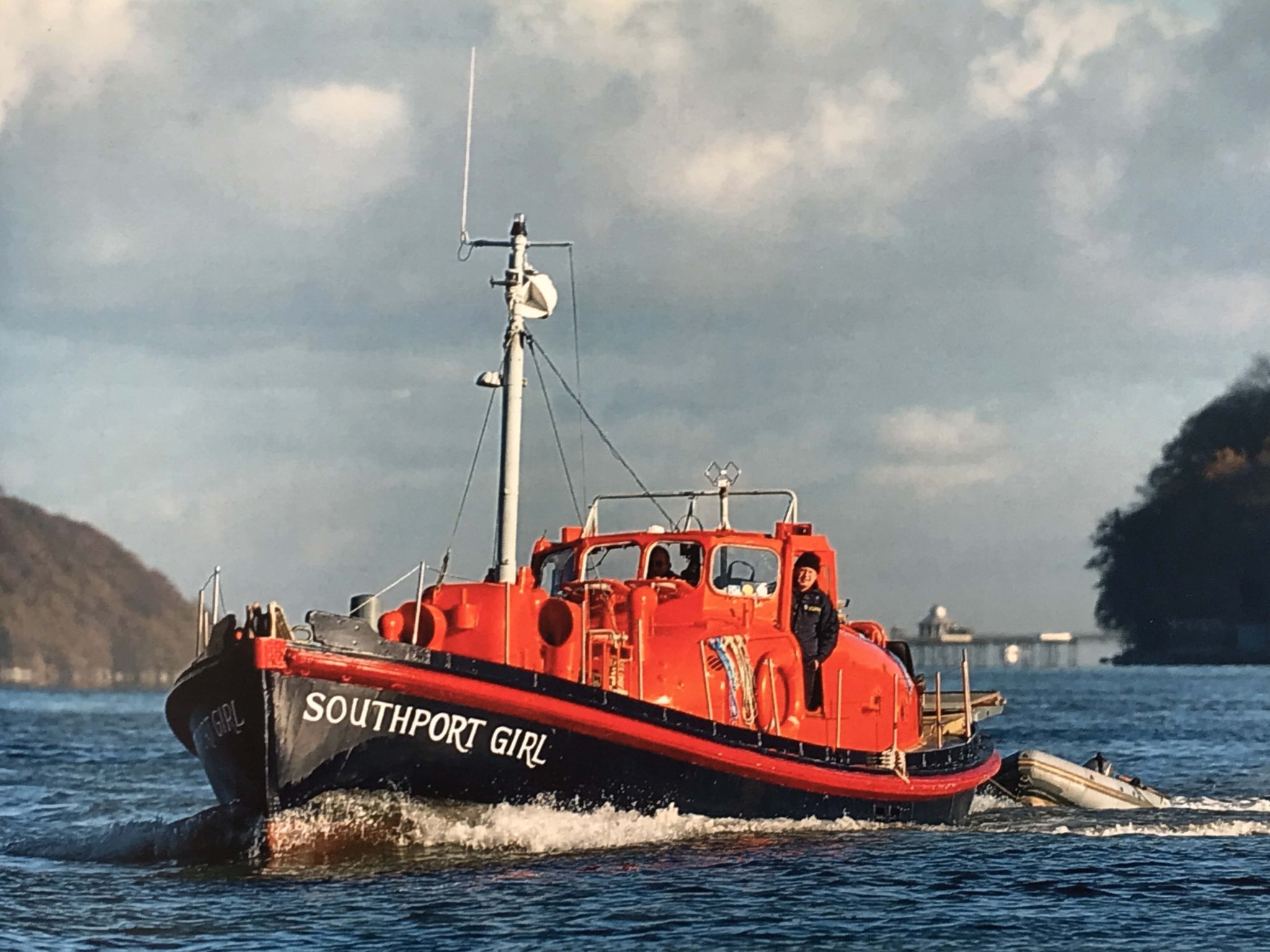 Southport Girl cruising on the Menai Strait. Photo: Richard Williams