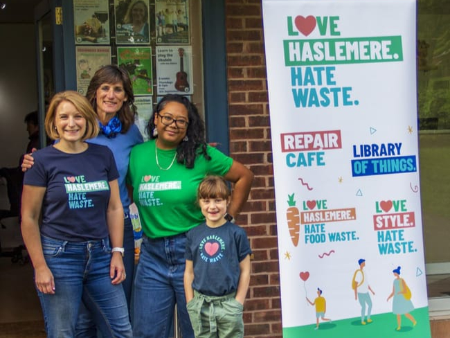 The repair cafe celebrated its first birthday