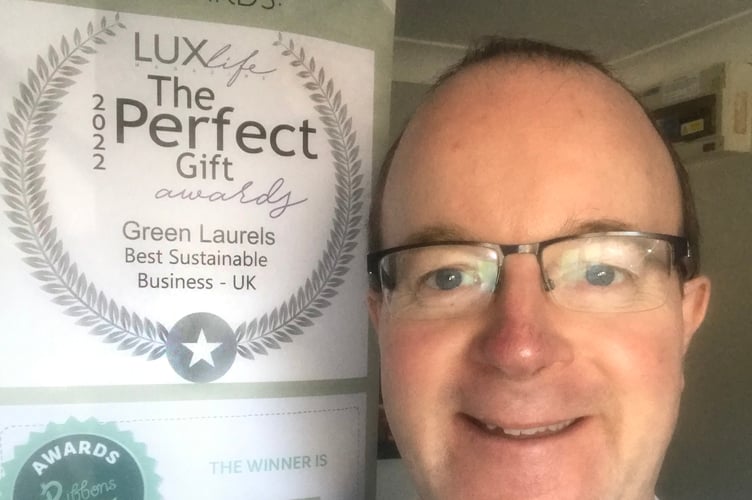 Green Laurels owner Simon Mitchell