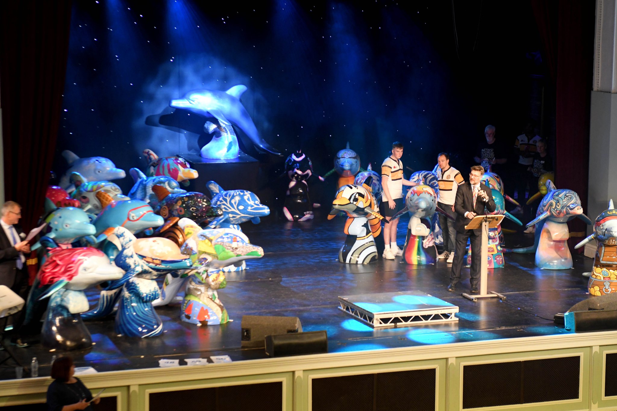 The final auction event for the ‘Big Splash’ campaign, raising money for Hospice Isle of Man -