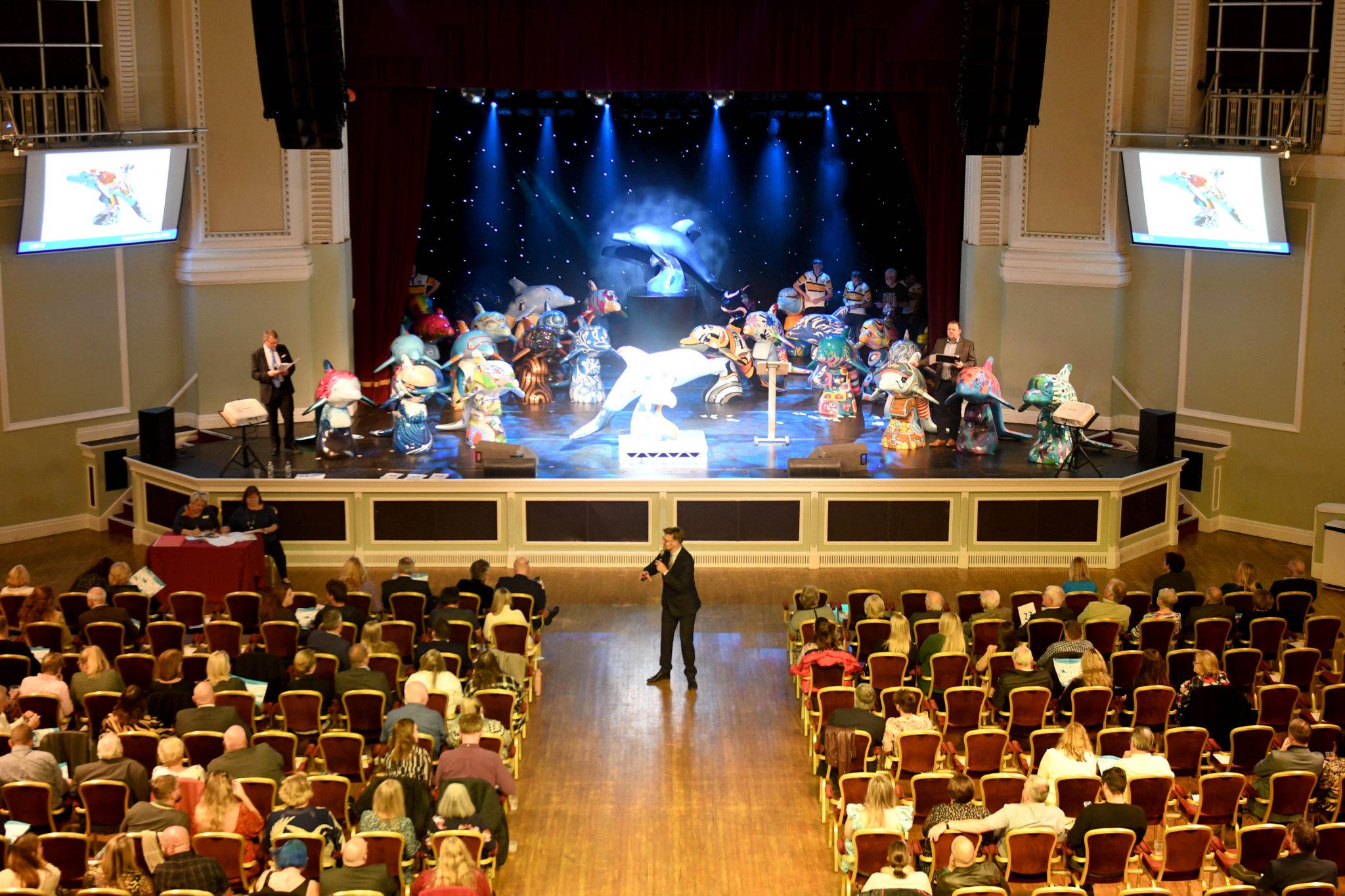 The final auction event for the ‘Big Splash’ campaign, raising money for Hospice Isle of Man -