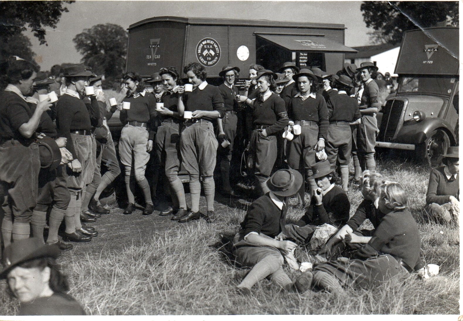 ABOVE: The Women’s Land Army; Below, Doris Finnamore’s Women’s Land Army Index Card