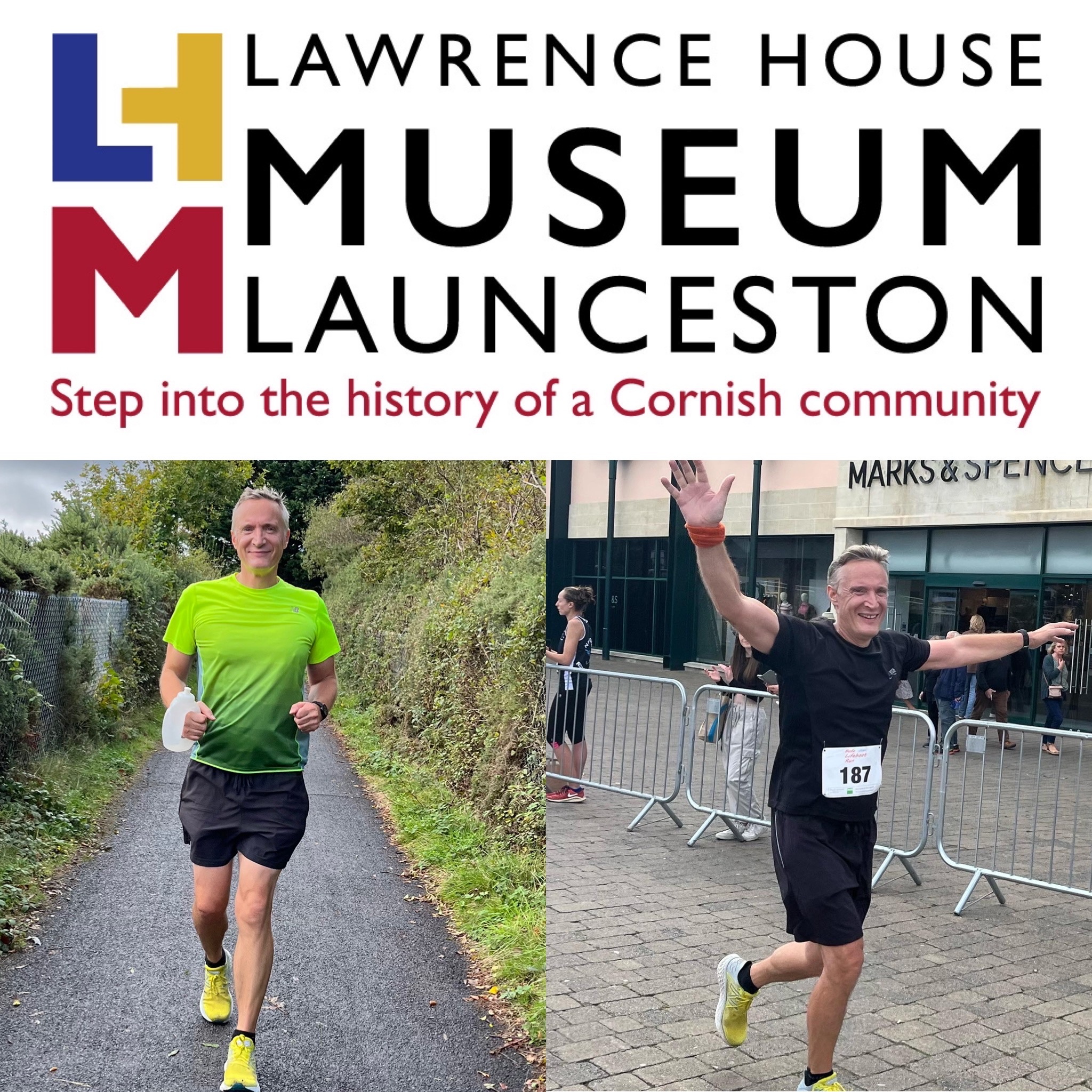 Lawrence House Museum curator Dr Damon Dennis is in training for the gruelling marathon challenge