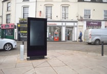 Tourist boards erected in town centre